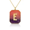 Brooke Gregson Alphabet Sunset Enamel Letter Necklace Online