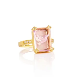 Brooke Gregson AMETHYST BIRD RING Best Sale