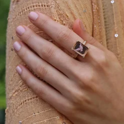 Brooke Gregson AMETHYST BIRD RING Best Sale