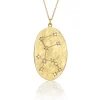 Brooke Gregson AQUARIUS ASTROLOGY NECKLACE - JANUARY 20 TO FEBRUARY 18 Shop