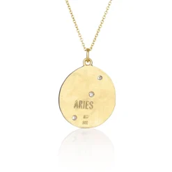 Brooke Gregson ARIES ASTROLOGY NECKLACE - MARCH 21 TO APRIL 19 New