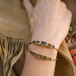 Brooke Gregson BI COLOR TOURMALINE BAUHAUS CUFF Store