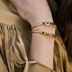Brooke Gregson BI COLOR TOURMALINE BAUHAUS CUFF Store