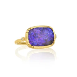 Brooke Gregson BOULDER OPAL ELLIPSE RING Discount