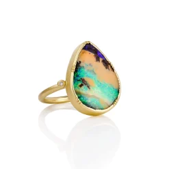 Brooke Gregson BOULDER OPAL TEARDROP RING Clearance