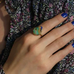 Brooke Gregson BOULDER OPAL TEARDROP RING Clearance