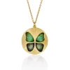 Brooke Gregson BUTTERFLY ENAMEL NECKLACE Outlet