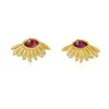 Brooke Gregson DAISY DEWDROP RUBY STUD EARRINGS Store