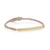 Brooke Gregson DIAMOND 11 SILK GOLD BRACELET Outlet