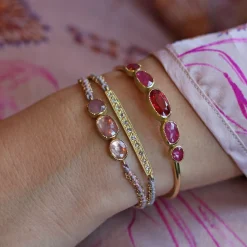 Brooke Gregson DIAMOND 11 SILK GOLD BRACELET Outlet