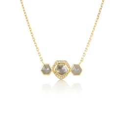 Brooke Gregson DIAMOND GEO NECKLACE New