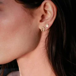 Brooke Gregson Diamond Horseshoe Earrings Discount