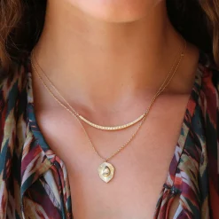 Brooke Gregson ENGRAVED STARLIGHT DIAMOND NECKLACE Flash Sale