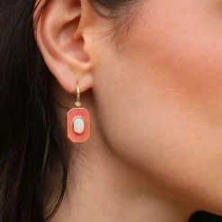 Brooke Gregson FANTASIA OPAL ENAMEL DROP EARRINGS Sale