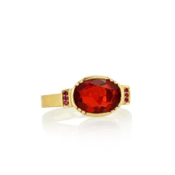 Brooke Gregson FIRE OPAL RUBY ORBIT RING Discount