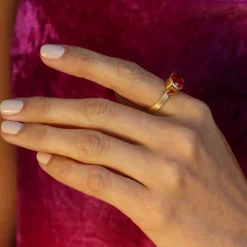 Brooke Gregson FIRE OPAL RUBY ORBIT RING Discount
