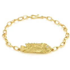 Brooke Gregson Fish Chain Link Bracelet Cheap