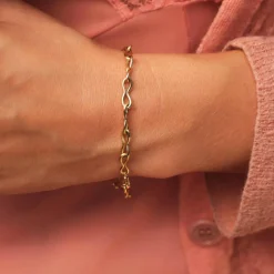 Brooke Gregson MOBIUS CHAIN LINK BRACELET Shop