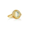 Brooke Gregson Moonstone Orbit Halo Ring Hot