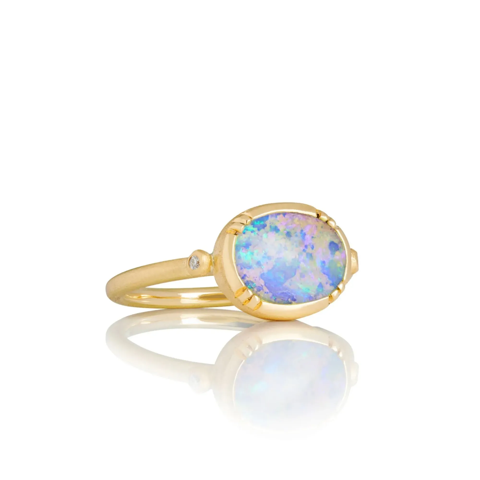 Brooke Gregson Opal Orbit Ring Hot