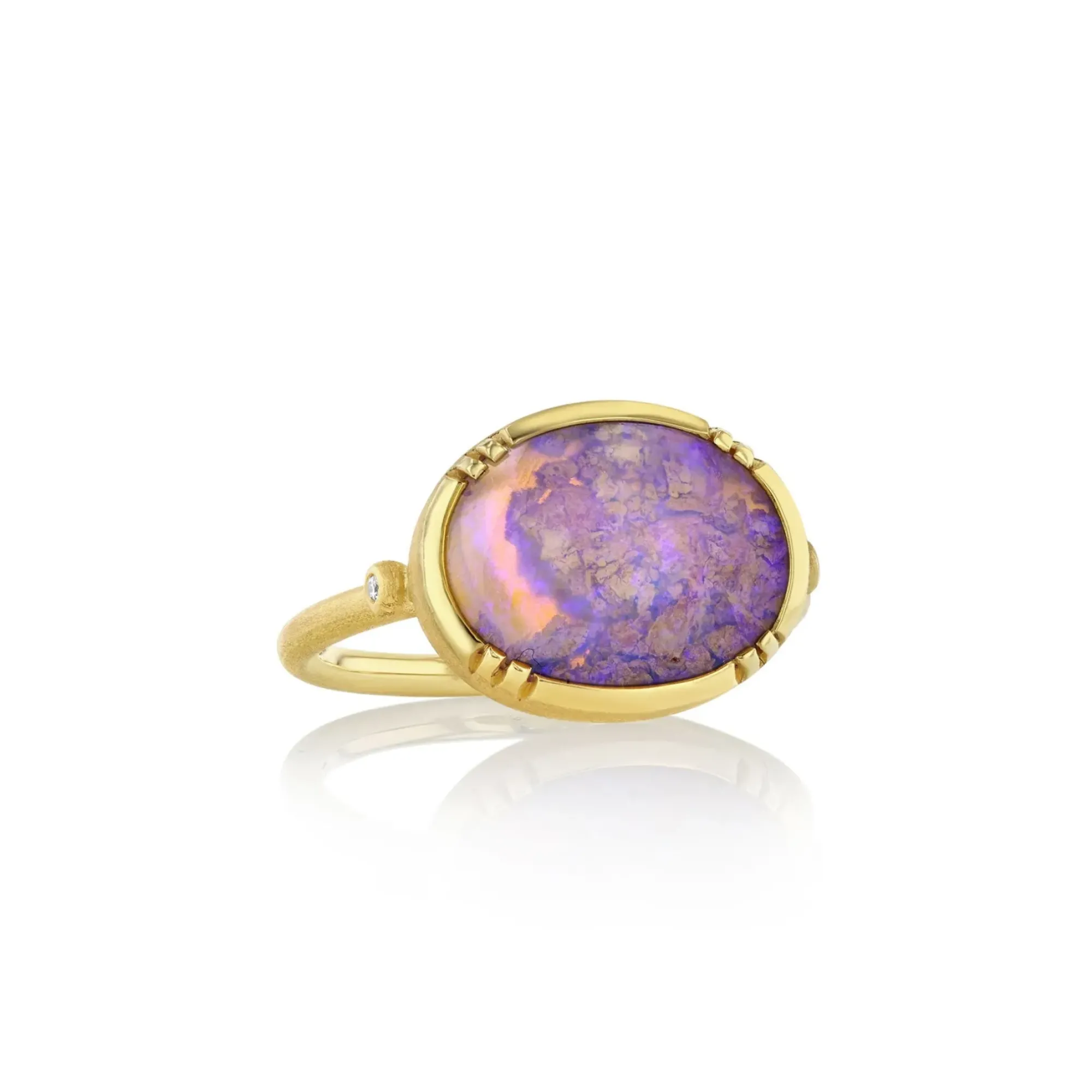 Brooke Gregson PIPE OPAL ELLIPSE RING Shop