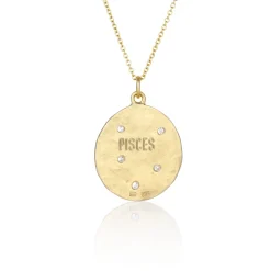 Brooke Gregson PISCES ASTROLOGY NECKLACE - FEBRUARY 19 TO MARCH 20 Best Sale