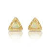 Brooke Gregson PYRAMID STARLIGHT OPAL STUD EARRINGS New