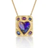Brooke Gregson RADIANT HEART OPAL SAPPHIRE NECKLACE Sale