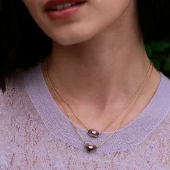 Brooke Gregson Talisman Grape Enamel Diamond Necklace New