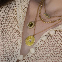 Brooke Gregson TALISMAN SHIELD DIAMOND SLICE NECKLACE Fashion