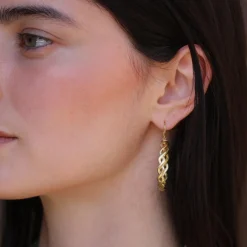 Brooke Gregson TWIST HOOP EARRINGS Store