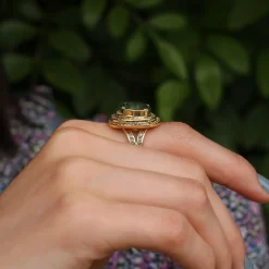 Brooke Gregson UTOPIA SPIRAL TOURMALINE SPINEL RING Discount