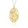 Brooke Gregson Virgo Astrology Necklace - August 23 to September 22 Clearance