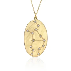 Brooke Gregson Virgo Astrology Necklace - August 23 to September 22 Clearance