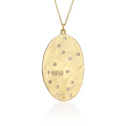 Brooke Gregson Virgo Astrology Necklace - August 23 to September 22 Clearance