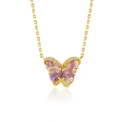 Brooke Gregson WOOD OPAL BUTTERFLY  NECKLACE Hot